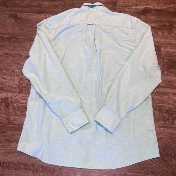 Southern Tide Shirt Mens L Mint Green Classic Fit Button Down Preppy Pop Collar - Picture 7 of 7